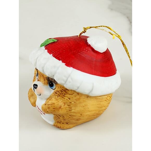 Jasco Christmas Bell Chimer Tree Ornament 2 1/2" Little Something 70s Santa Hat - Picture 3 of 14